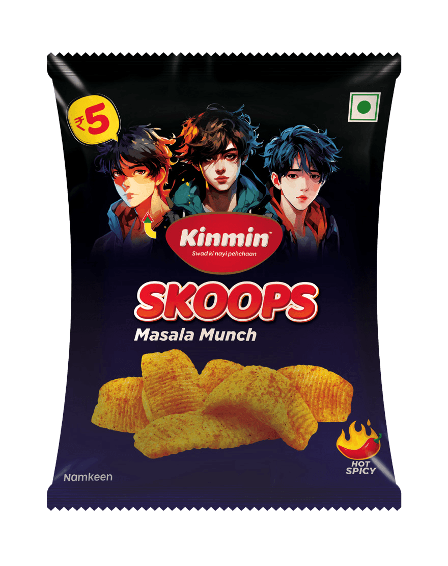 Kinmin Skoops Masala Munch