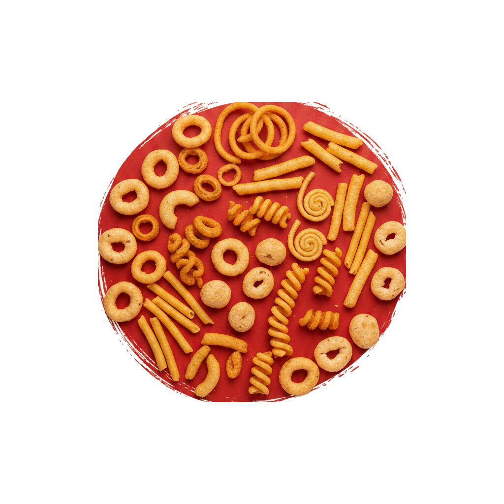 Kinmin snacks in bold new shapes