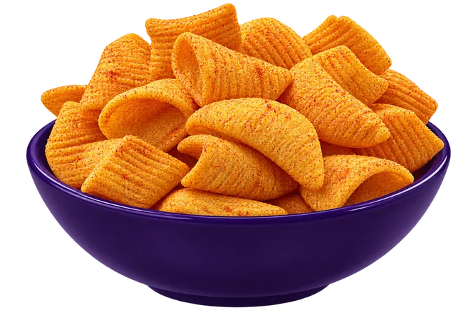 Kinmin Skoops Masala Munch in a bowl